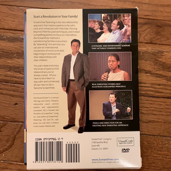 Screamfree Parenting 4 DVD Set; parent seminar by Hal Edward Runkel - Picture 2 of 6